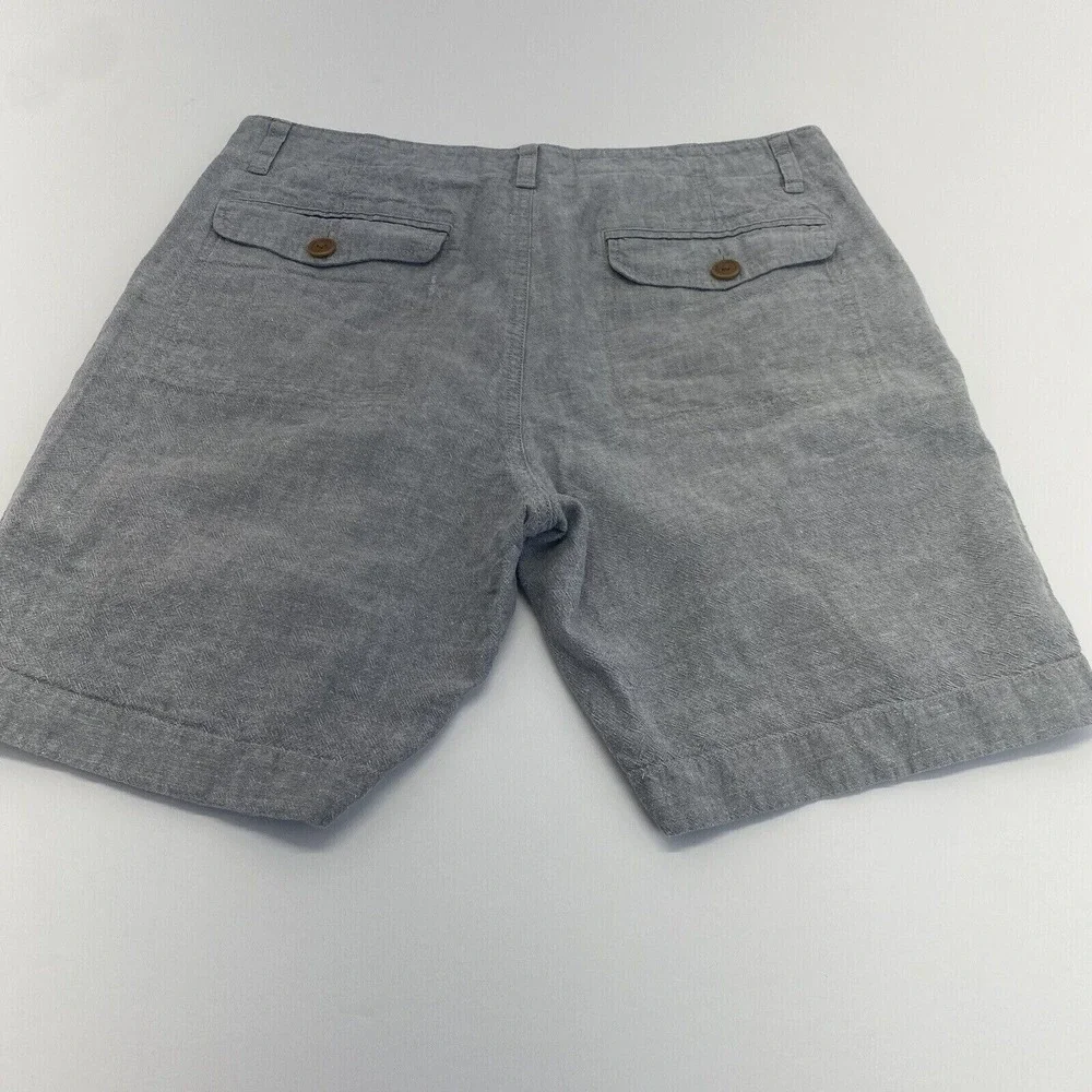 J Crew Shorts Mens Size 33 Chino Flat Front‎ Straight Leg Adult Casual Gray
